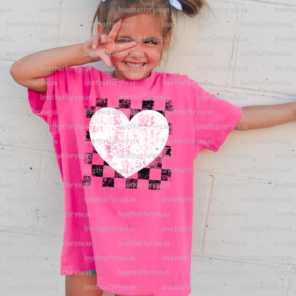 Black White Heart Digital Download