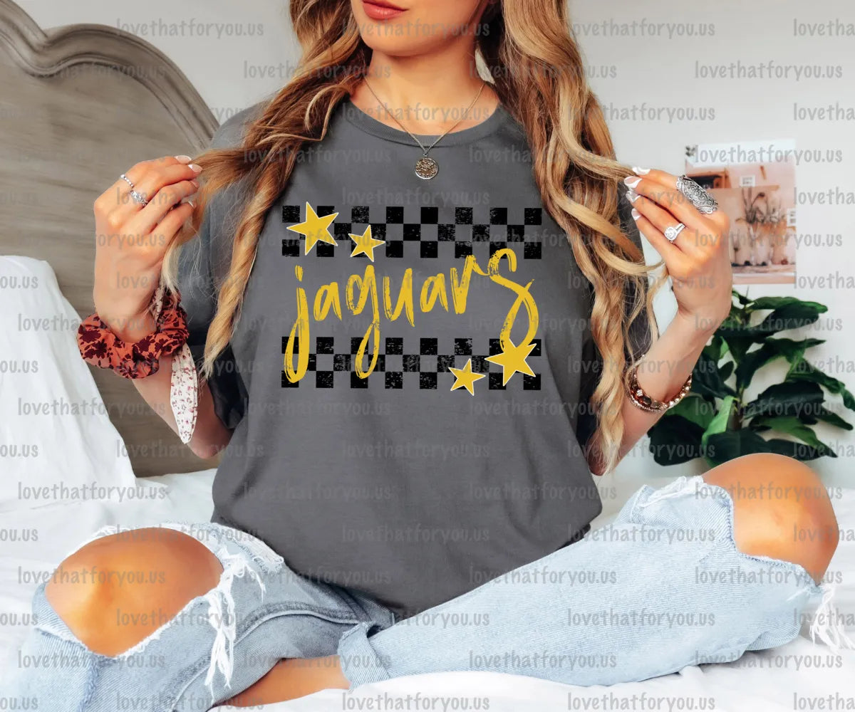 Jaguars Checker Star Digital Download