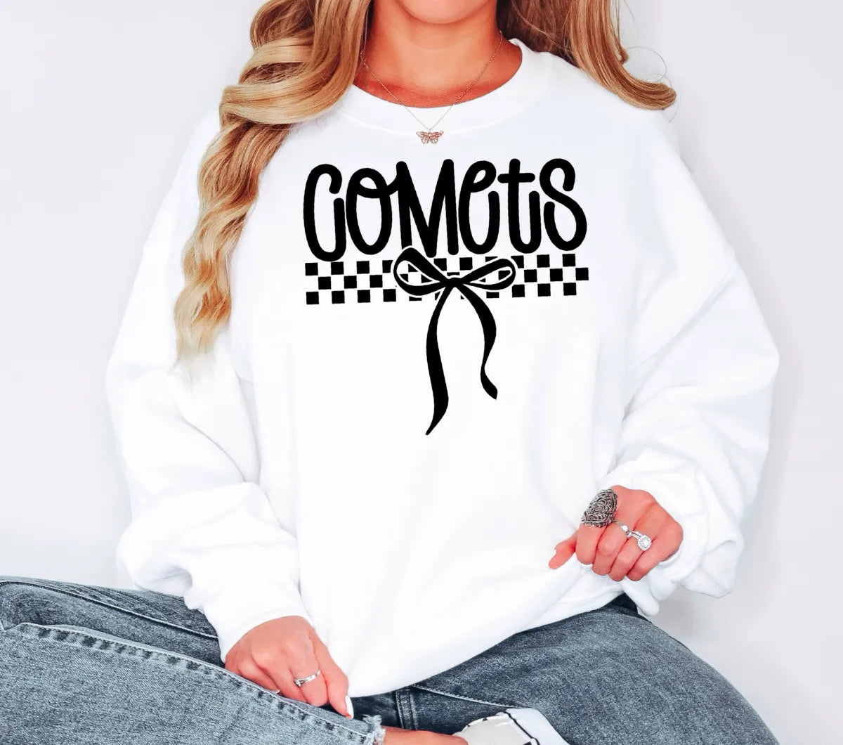 Comets Simple Bow PNG Digital Download