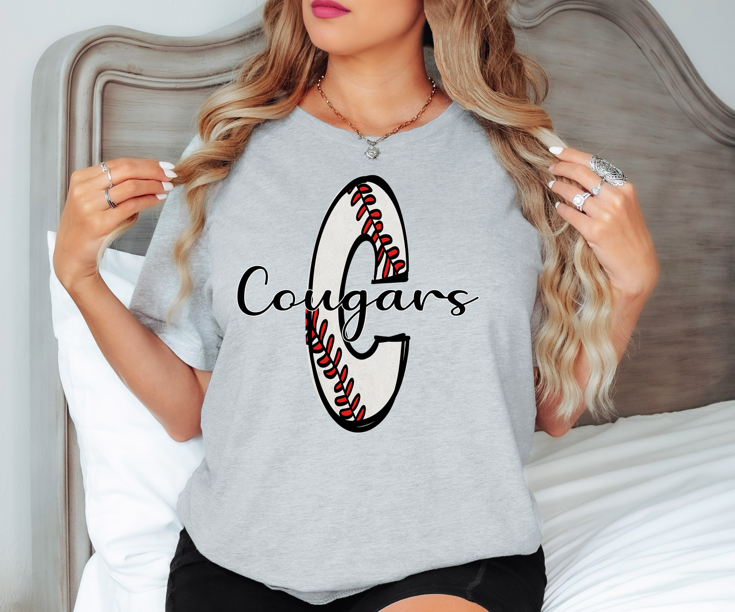 C Cougars Baseball PNG Digital Download