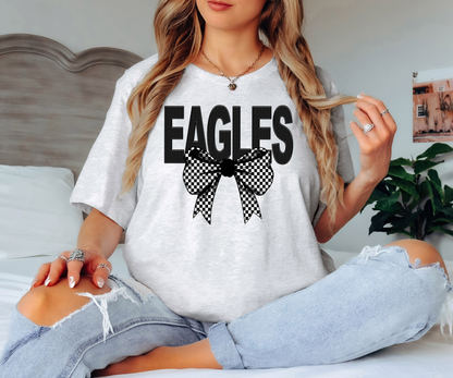 Eagles Coquette Checker Bow Digital Download