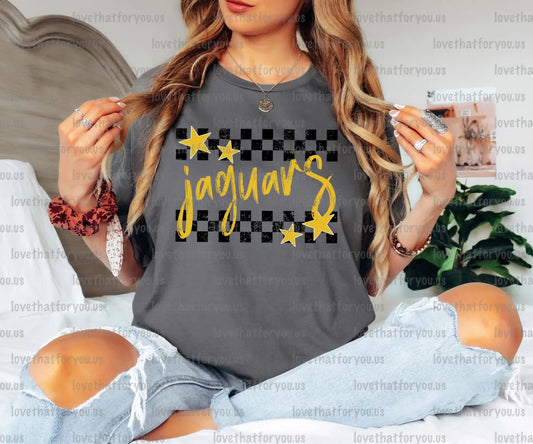 Jaguars Checker Star Digital Download