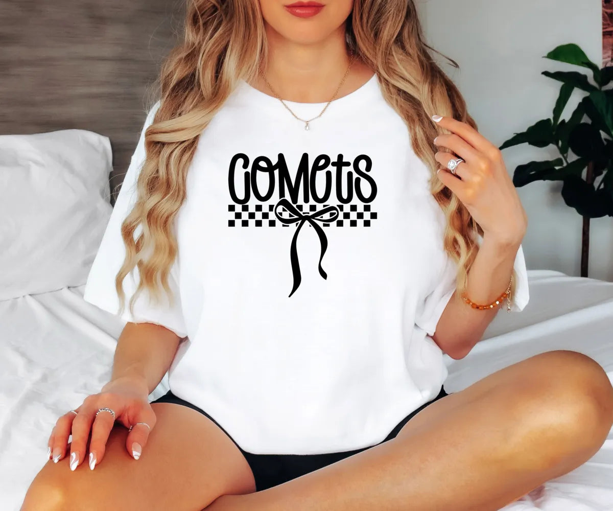 Comets Simple Bow PNG Digital Download