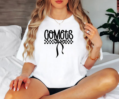 Comets Simple Bow PNG Digital Download