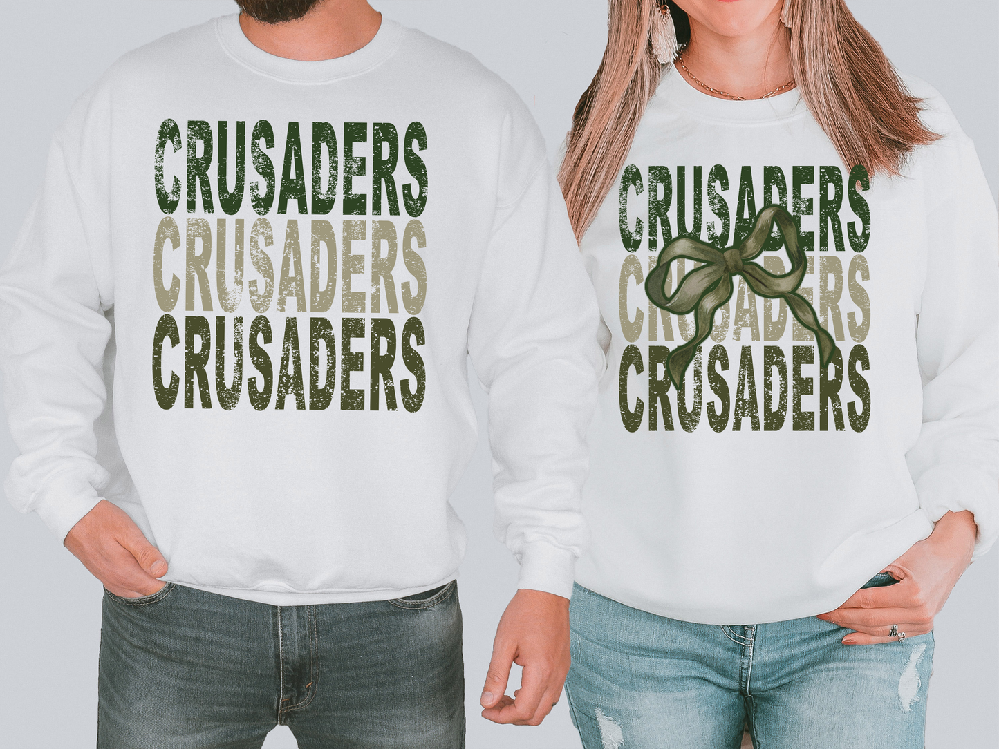 Crusaders Repeat Camo Green Bow Digital Download