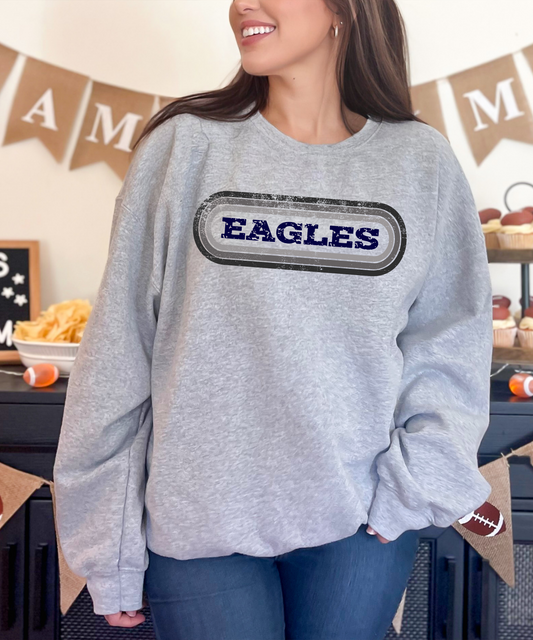 Eagles Retro Oval Digital Download