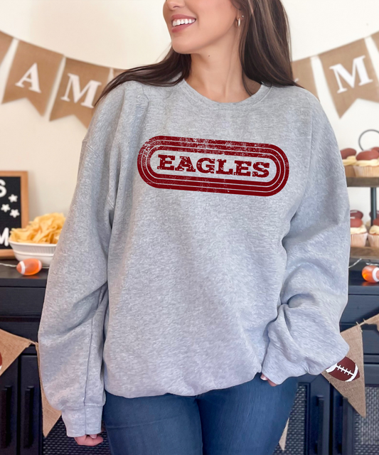 Eagles Retro Oval Digital Download