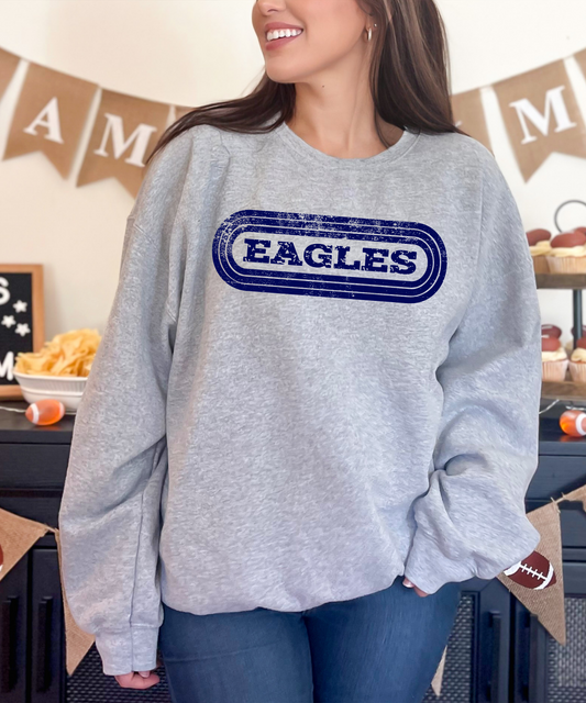 Eagles Retro Oval Digital Download
