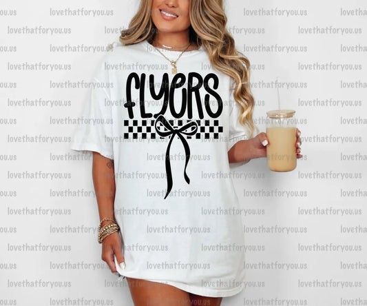 Flyers Simple Bow PNG Digital Download