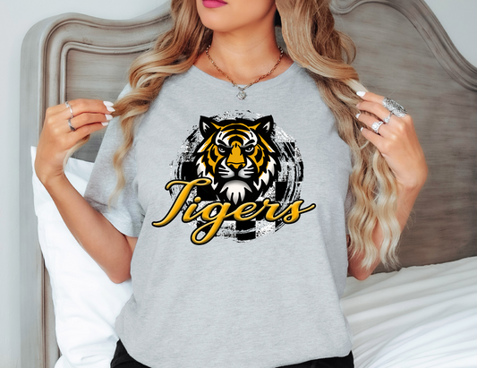 Tigers  Checkered Background PNG Digital Download