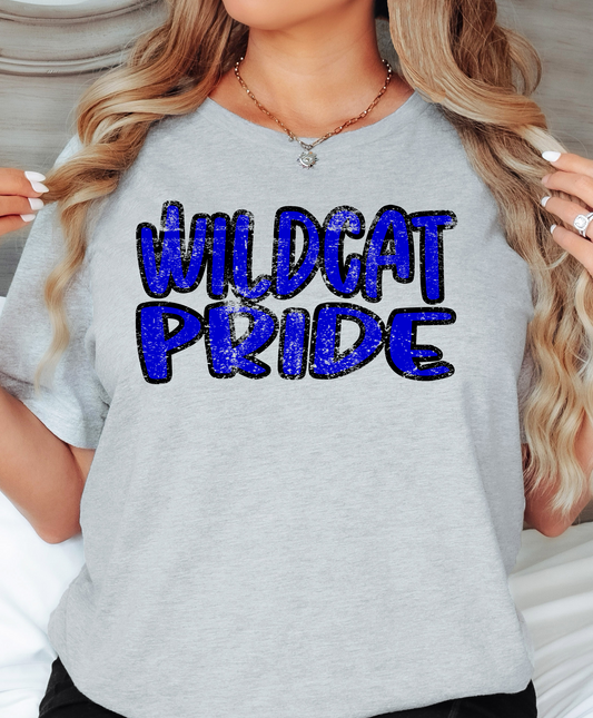 Wildcat Pride Grunge PNG Digital Download